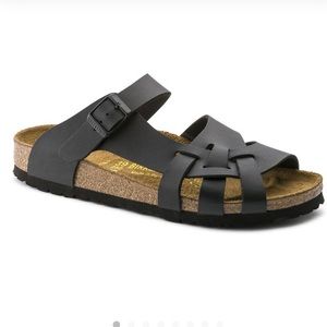 Like New Black Birkenstock Pisa Sandals 38N EUC
